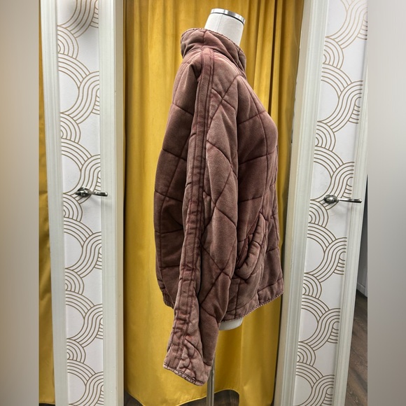 Free People Dolman Quilted Knit Jacket - Picture 2 of 4